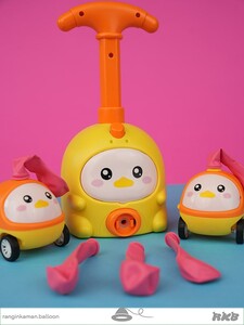 ماشین بادکنکی طرح حیوانات مزرعه balloon car