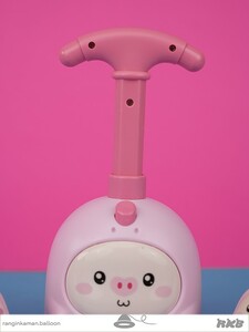 ماشین بادکنکی طرح حیوانات مزرعه balloon car