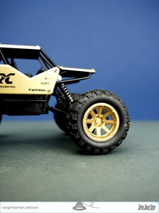 ماشین کنترلی 4 چرخ بدنه فلزی 4 metal wheel control car