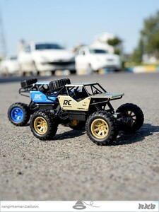 ماشین کنترلی 4 چرخ بدنه فلزی 4 metal wheel control car