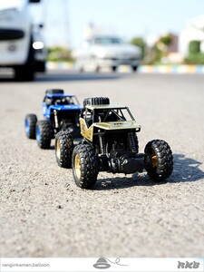 ماشین کنترلی 4 چرخ بدنه فلزی 4 metal wheel control car