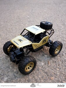 ماشین کنترلی 4 چرخ بدنه فلزی 4 metal wheel control car