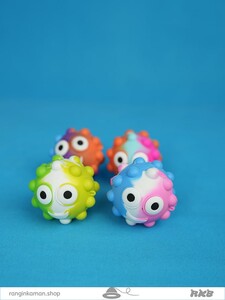فیجت پاپیت چشم دار همراه با رقص نور Puppet fidget eyes with dancing light