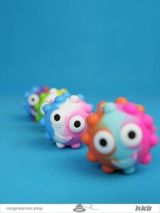 فیجت پاپیت چشم دار همراه با رقص نور Puppet fidget eyes with dancing light