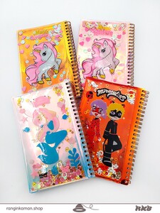 دفتر چه آکواریومی سیمی Small wire  notebook