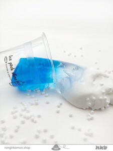 ژل بازی آیس پک یخی کد 36 (آدامسی سفید، شفاف، شفاف آبی)
