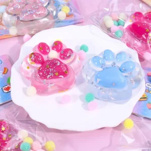 فیجت نرمالو پنجه شفاف صورتی