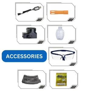 تفنگ بادی فومی اتوماتیک با تیرژله ای