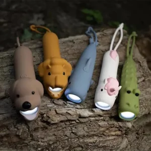 چراغ قوه سیلیکونی لئو با طرح حیوانات