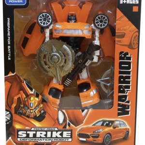 اسباب بازی ربات جنگجو تبدیل شونده به ماشین