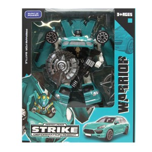 اسباب بازی ربات جنگجو تبدیل شونده به ماشین