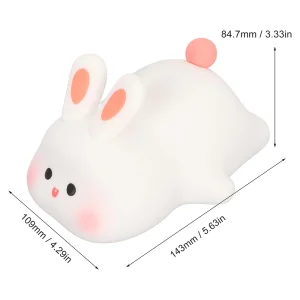 چراغ خواب خرگوش بامزه خوابیده