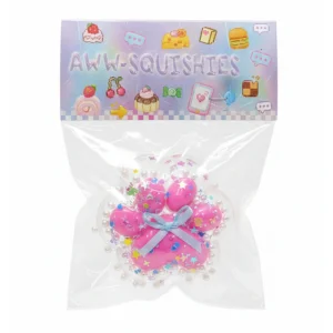 فیجت نرمالو شفاف پنجه رنگی پاپیونی