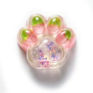 فیجت شفاف پنجه توت فرنگی چسبناک