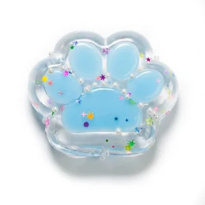 فیجت نرمالو شفاف پنجه رنگی بزرگ