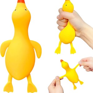 فیجت اردک خامه‌ ای Cream Duck Fidget Toy