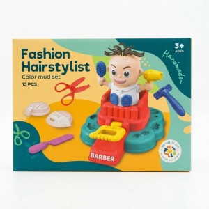 ست خمیر بازی آرایشگری کودک DIY Clay Creation Hair Stylist Set