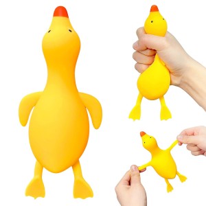 فیجت اردک خامه‌ ای Cream Duck Fidget Toy