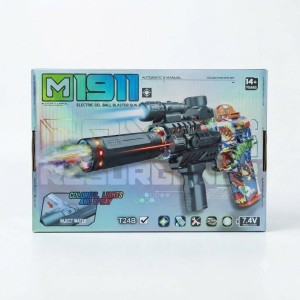 اسباب بازی کلت حرفه ای تیرژله ای M1911