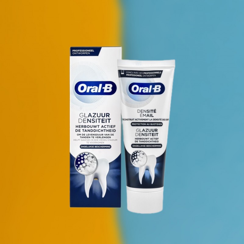 خمیر دندان اورالبی Oral-B Glazuur