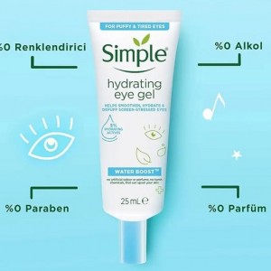 ژل آبرسان دور چشم سیمپل