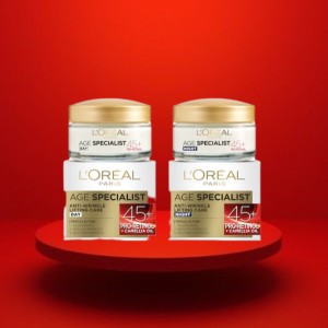 کرم روز ضد چروک لورآل (بالای 45 سال)