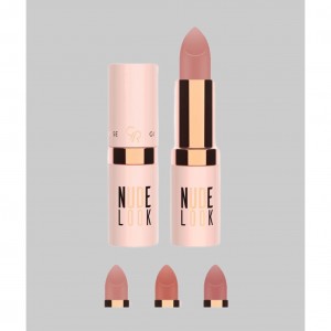 رژ لب جامد گلدن رز (Nudlook)