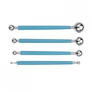 سمبه پلاستیکی دسته شیاردار 4 عددی