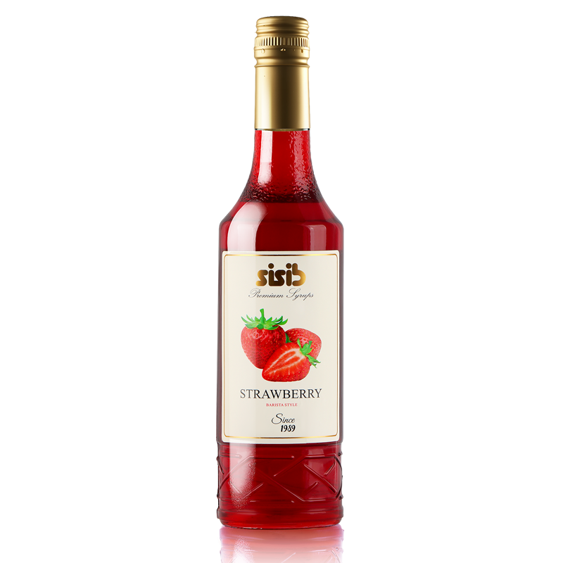 سیروپ توت فرنگی سی سیب sisib