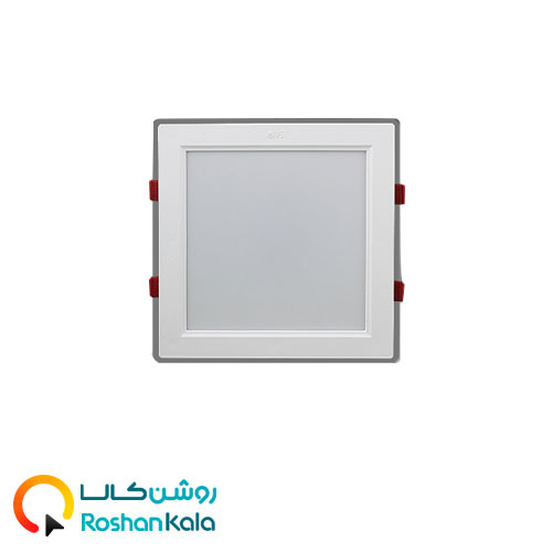 چراغ گلاریس 42 وات مربعی 220×220 پارس شعاع توس