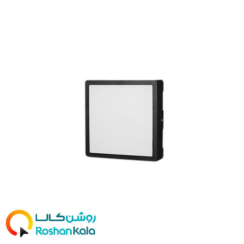 آویسا روکار بدنه مشکی مربعی 26 وات