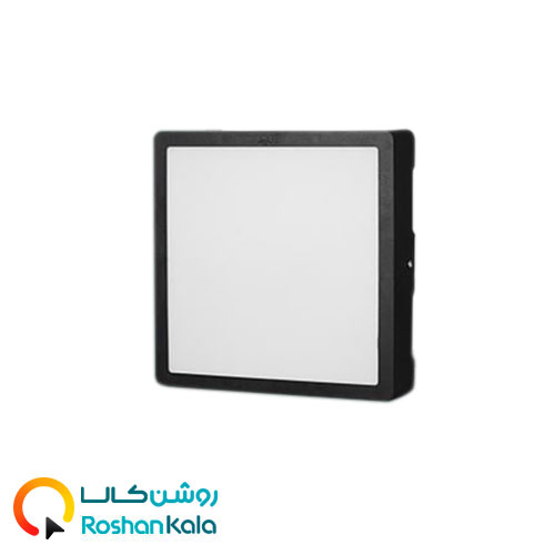 آویسا روکار بدنه مشکی مربعی 65 وات پارس شعاع توس