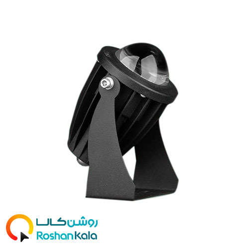چراغ روکار جت لایت 10 وات بدنه مشکی پارس شعاع توس