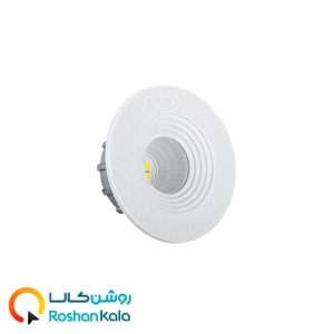 چراغ توکار چشمی 3وات  cob دایره ای پارس شعاع توس