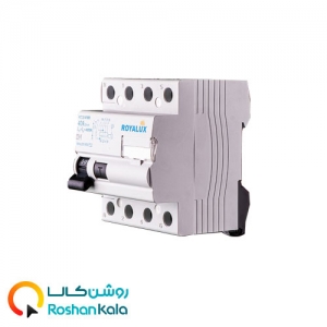 کلیدمحافظ جان سه فاز(چهارپل)۳۰ma،۴۰aرویالوکس