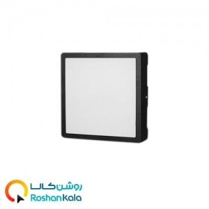 آویسا روکار بدنه مشکی مربعی 50 وات پارس شعاع توس