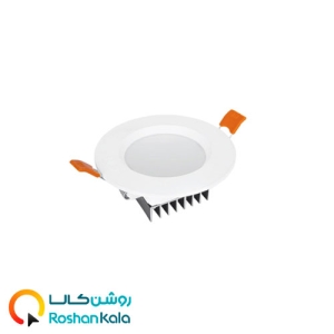 چراغ توکار سولاریس ۹ وات دایره ای پارس شعاع توس