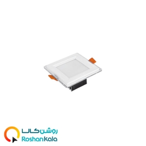 چراغ توکار گلاریس ۷ وات مربعی پارس شعاع توس