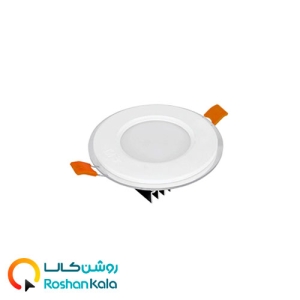 چراغ توکار گلاریس ۹ وات دایره ای پارس شعاع توس