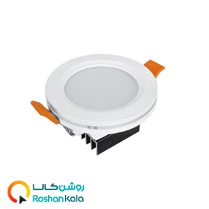 چراغ توکار آرامیس 7 وات دایره ای پارس شعاع توس