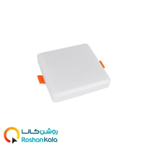 چراغ توکار فولایت 7 وات مربعی پارس شعاع توس