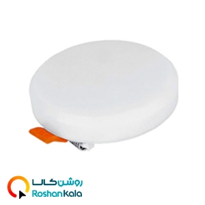 چراغ توکار فولایت 20 وات دایره ای پارس شعاع توس