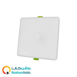 چراغ توکار فولایت ۱۲ وات مربعی پارس شعاع توس