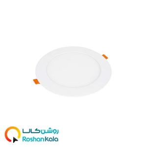 چراغ توکار اسلندر 12 وات دایره ای پارس شعاع توس