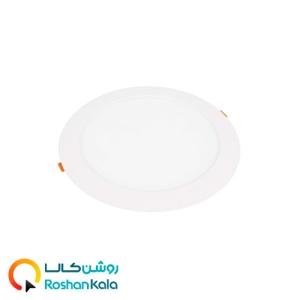 چراغ توکار اسلندر 18 وات دایره ای پارس شعاع توس