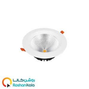چراغ توکار هارمونیک ۳۰ وات دایره ای پارس شعاع توس