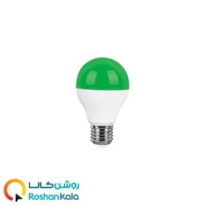 لامپ LED حبابی ۹ وات رنگی پارس شعاع توس