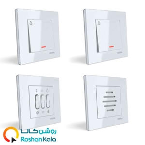 کلید و پریز ویرا مدل ساده
