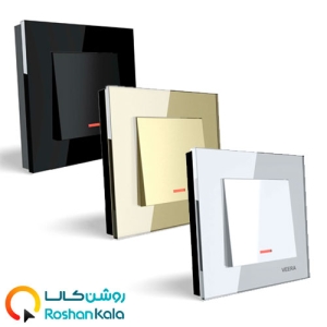 کلید و پریز ویرا مدل کریستالی