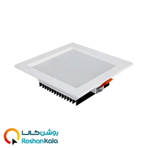 چراغ توکار سولاریس 30 وات مربعی پارس شعاع توس